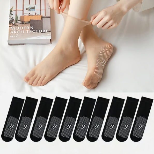 ✨No-Snag Invisible Sheer Socks for Women – Anti-Slip, Ultra-Thin & Transparent✨