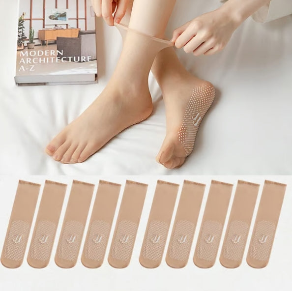 ✨No-Snag Invisible Sheer Socks for Women – Anti-Slip, Ultra-Thin & Transparent✨