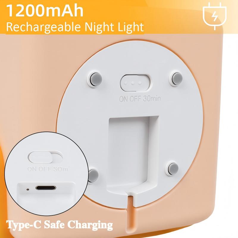 Creative Silicone Night Light USB Rechargeable Eye-Friendly Night Light | FREE SHIPPING