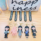 🖤 Wednesday Addams Keychain – Spooky Cute Collectible Charm | 35% OFF, FREE SHIPPING