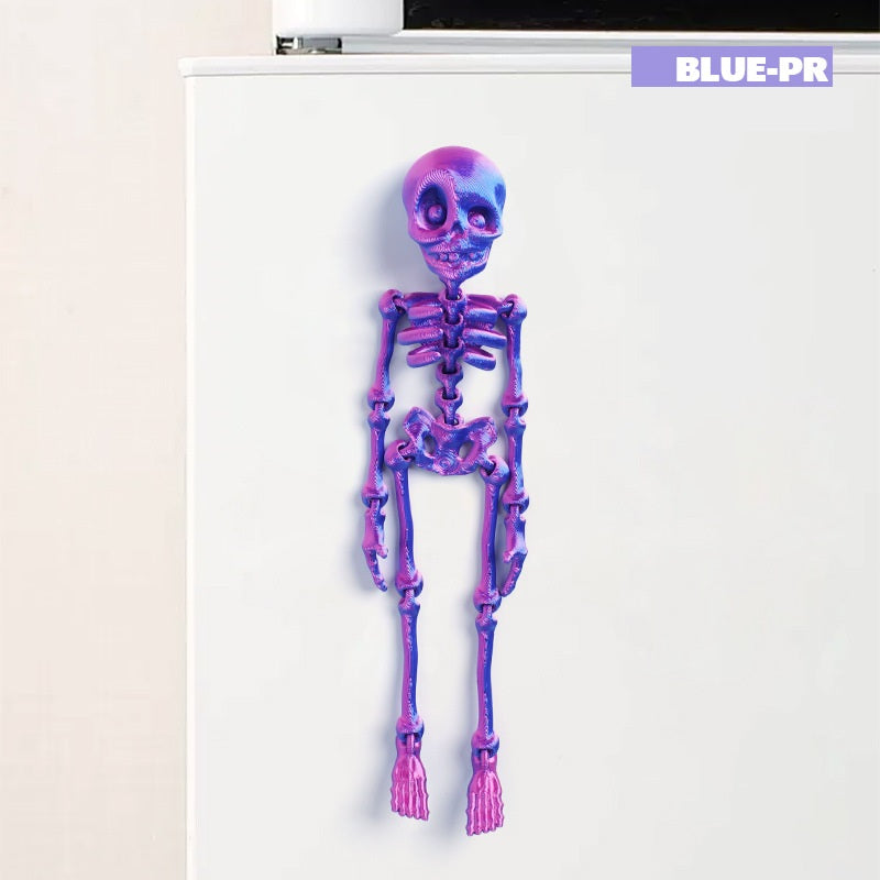🎃 Skeleton Fridge Magnets – Poseable Halloween Decoration | 50% OFF, FREE SHIPPING