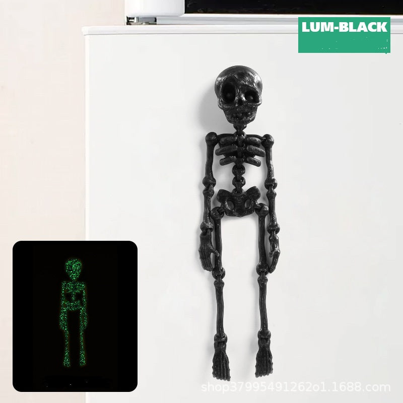 🎃 Skeleton Fridge Magnets – Poseable Halloween Decoration | 50% OFF, FREE SHIPPING