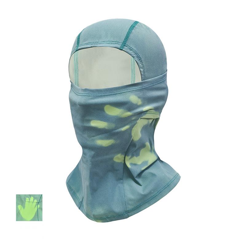 Autumn/Winter Cycling Thermal Face Mask Breathable Color-Changing Hood Ski Fleece-Lined Thickened Windproof Cold-Resistant Thermal Sensitive Face Cover | FREE SHIPPING