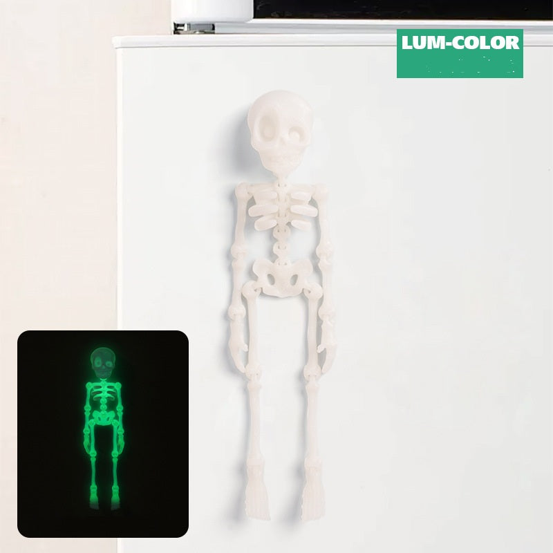 🎃 Skeleton Fridge Magnets – Poseable Halloween Decoration | 50% OFF, FREE SHIPPING