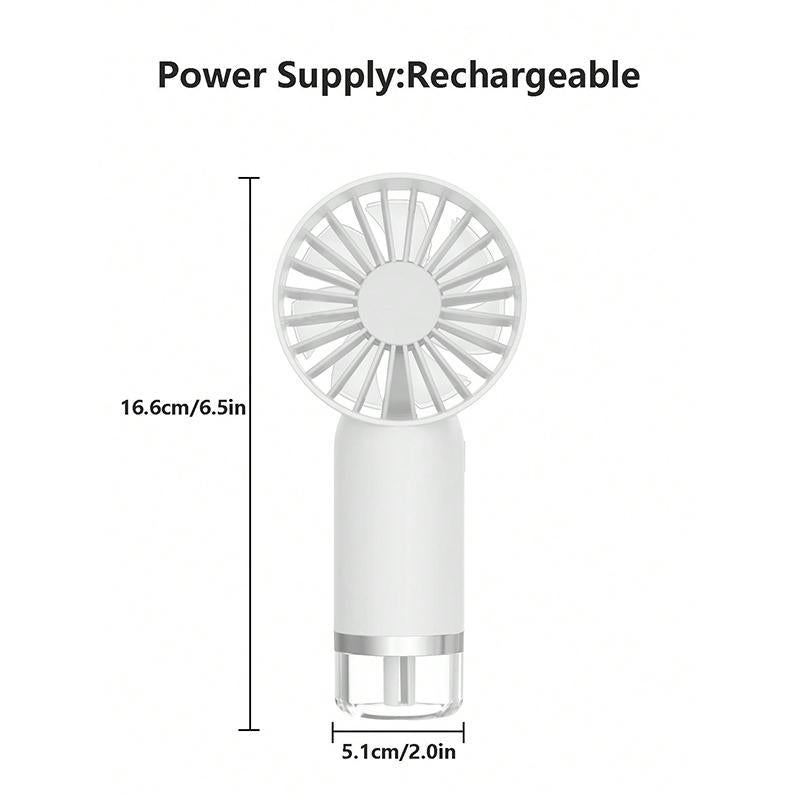 Handheld Misting Fan Portable Mini Small Fan Cooling Fan