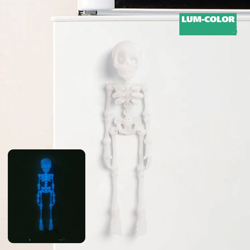 🎃 Skeleton Fridge Magnets – Poseable Halloween Decoration | 50% OFF, FREE SHIPPING