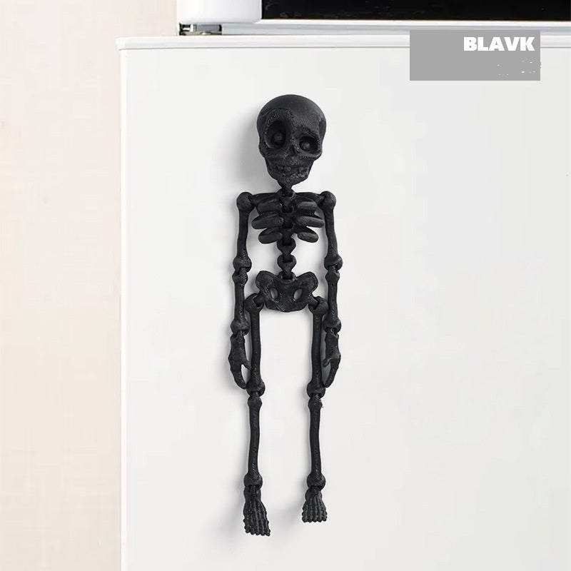 🎃 Skeleton Fridge Magnets – Poseable Halloween Decoration | 50% OFF, FREE SHIPPING
