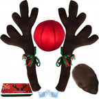 🎄 Upgraded Christmas Car Reindeer Decoration Kit | 50% OFF, FREE SHIPPING