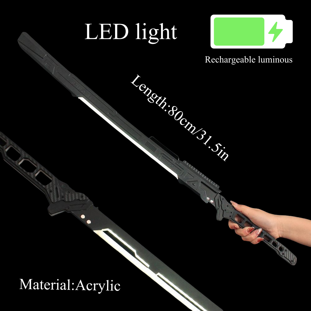 LED Sword Samurai Sword Cyberpunk Sword Katana！！！See the homepage for more details on this exciting event ！！！