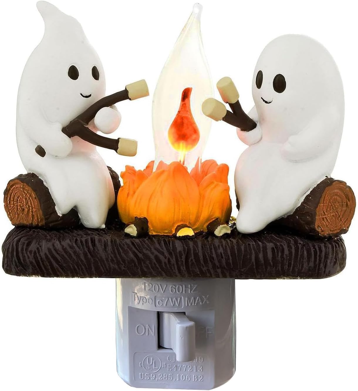 👻 Ghost Campfire Nightlight – Flickering Halloween Flame Glow | 50% OFF, FREE SHIPPING