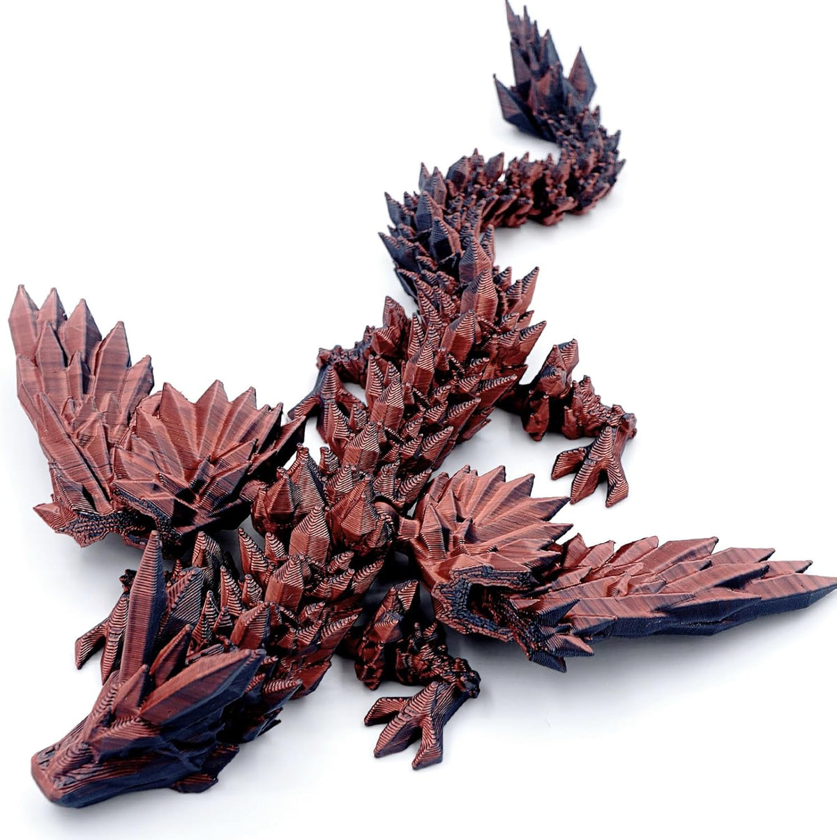 ✨ 3D Printed Dragon with Wings – 11.8" Articulated Fantasy Dragon | 50% OFF, FREE SHIPPING