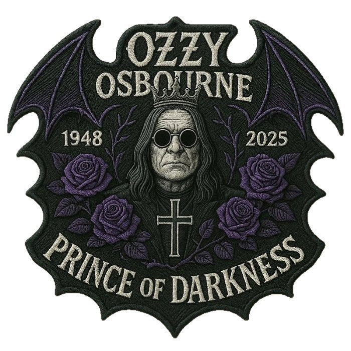 🕶️ Ozzy Osbourne Memorial Pin – Limited Edition Tribute Badge | 56%OFF, FREE SHIPPING