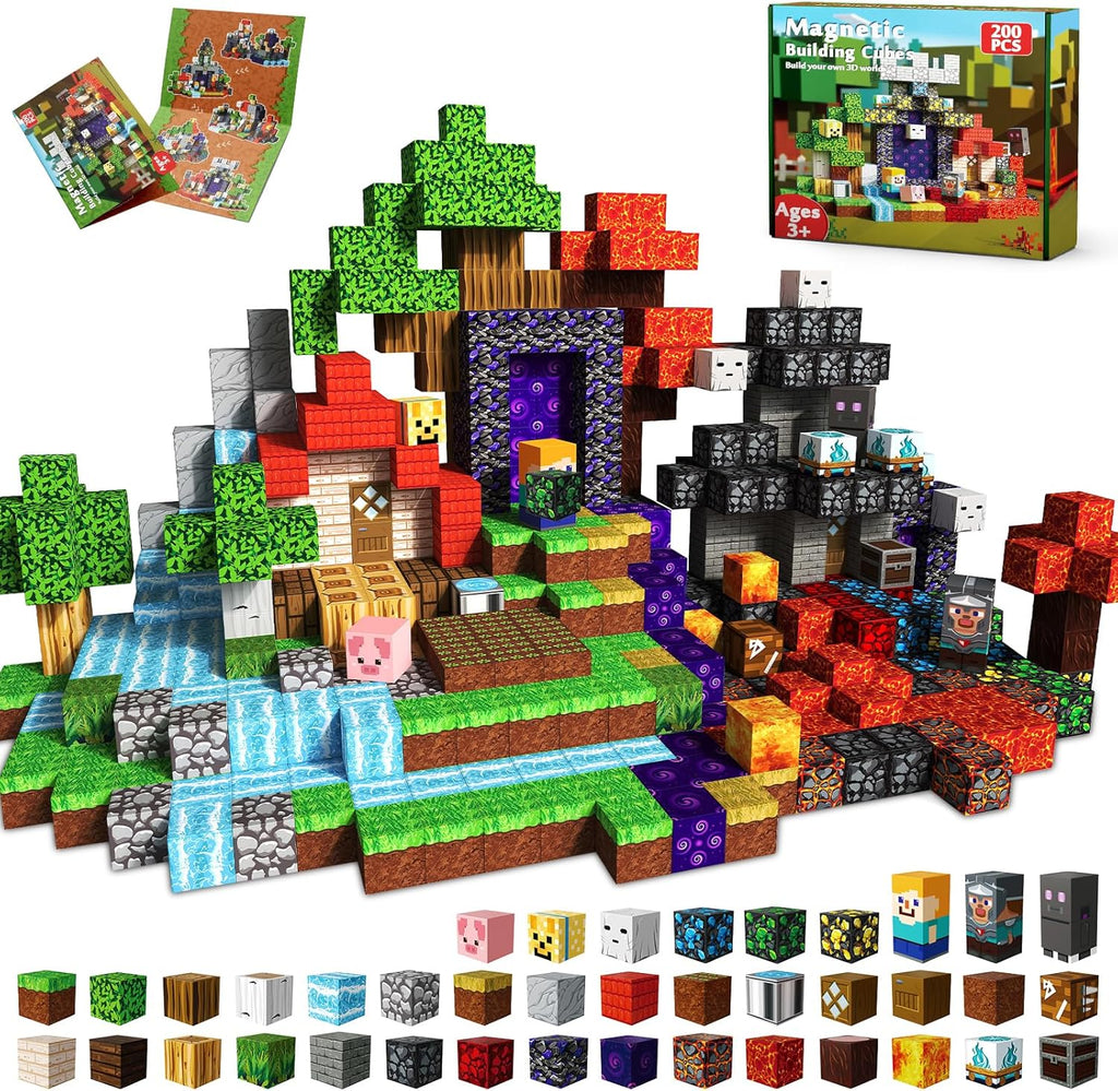200‑Piece Magnetic Building Cube Set – STEM Creativity in Every Block | 40% OFF, $40 Savings, Free Shipping – TODAY ONLY!
