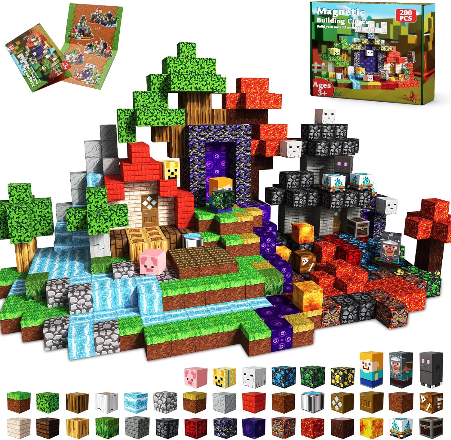 200‑Piece Magnetic Building Cube Set – STEM Creativity in Every Block | 40% OFF, $40 Savings, Free Shipping – TODAY ONLY!