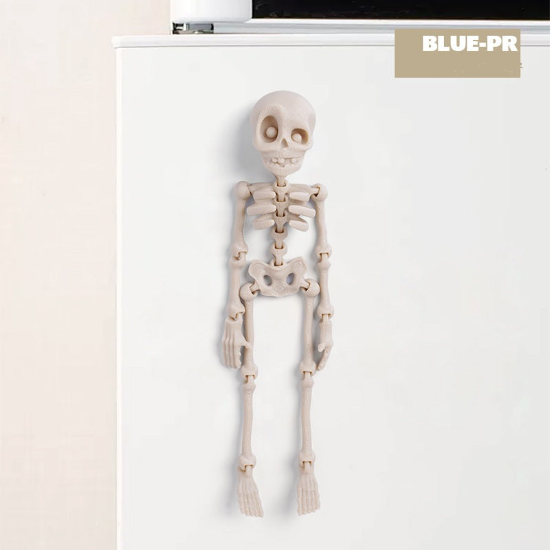 🎃 Skeleton Fridge Magnets – Poseable Halloween Decoration | 50% OFF, FREE SHIPPING