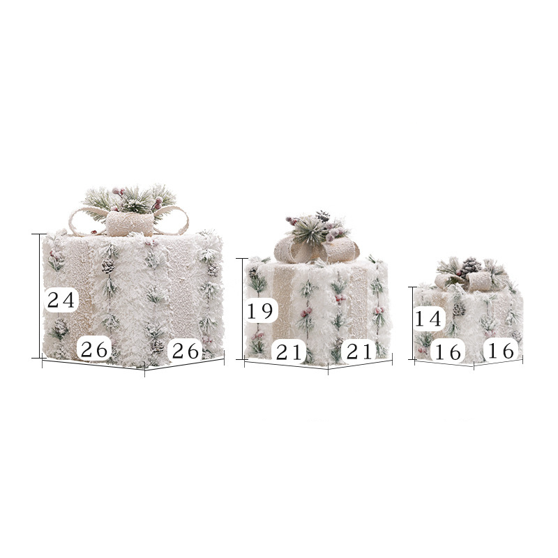 ✨ 3-Piece Lighted Christmas Gift Boxes – Battery Powered Holiday Decor | FREE SHIPPING, 50% OFF