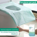 Ten Pieces Per Pack Toilet Seat Covers Disposable | FREE SHIPPING