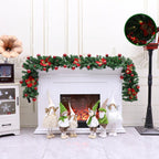 Christmas Decorations, LED Christmas Garland Decorations, Christmas Flocked Garlands, Scene Arrangements | FREE SHIPPING