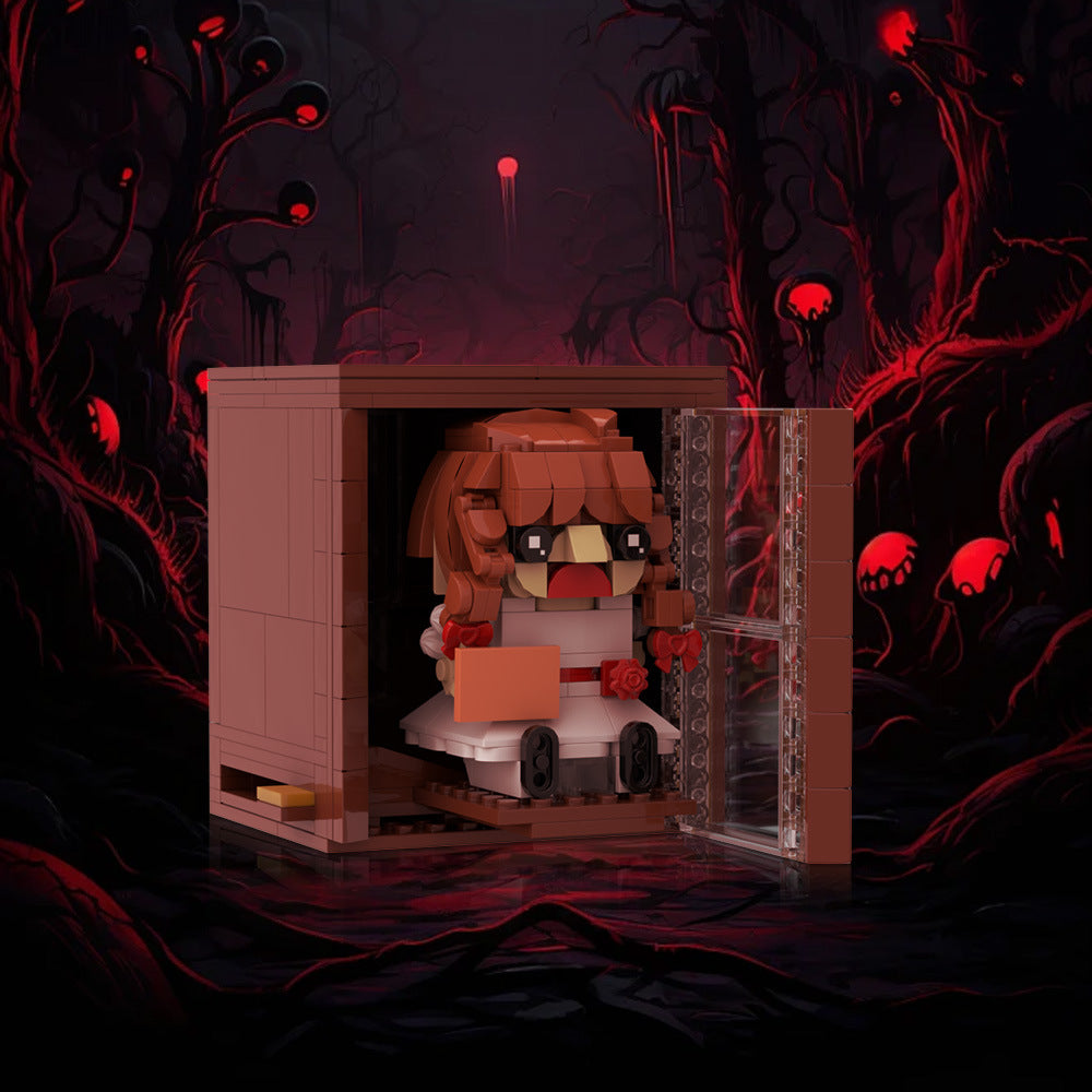 👻 Annabelle Jump-Scare Brick Model Set | 50% OFF, FREE SHIPPING