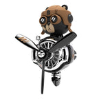 ✈️ Bear Pilot Car Freshener – Cute Teddy Air Vent Clip | 33% OFF, FREE SHIPPING