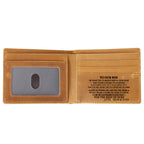 🎄 Genuine Leather Bifold Wallet – The Perfect Christmas Gift