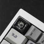 Artisan Skull Resin Keycap – Handmade SA Profile 1U for MX Switch Mechanical Keyboards | 33% OFF, FREE SHIPPING