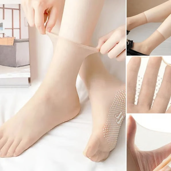 ✨No-Snag Invisible Sheer Socks for Women – Anti-Slip, Ultra-Thin & Transparent✨