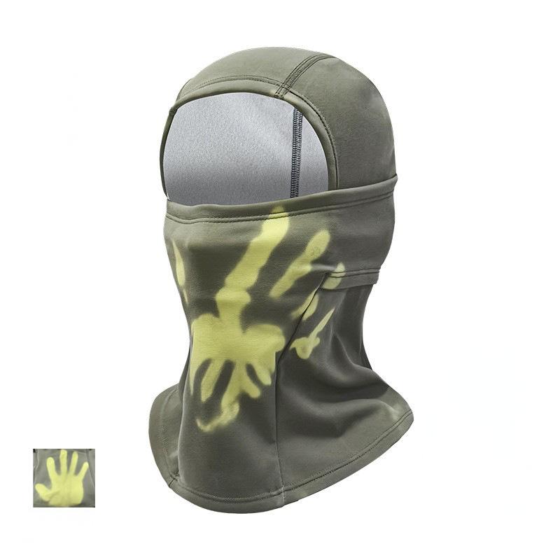 Autumn/Winter Cycling Thermal Face Mask Breathable Color-Changing Hood Ski Fleece-Lined Thickened Windproof Cold-Resistant Thermal Sensitive Face Cover | FREE SHIPPING