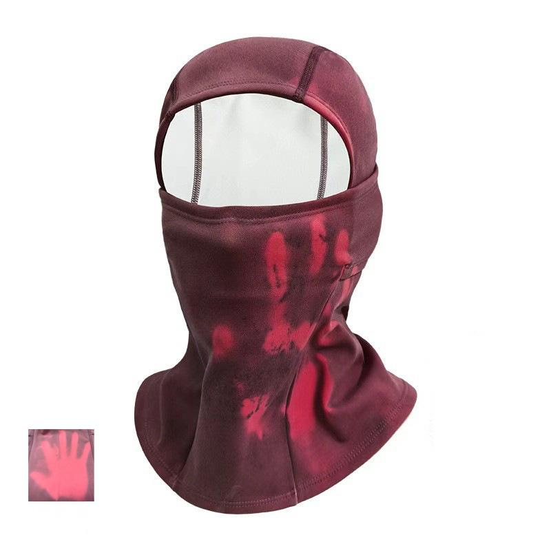 Autumn/Winter Cycling Thermal Face Mask Breathable Color-Changing Hood Ski Fleece-Lined Thickened Windproof Cold-Resistant Thermal Sensitive Face Cover | FREE SHIPPING