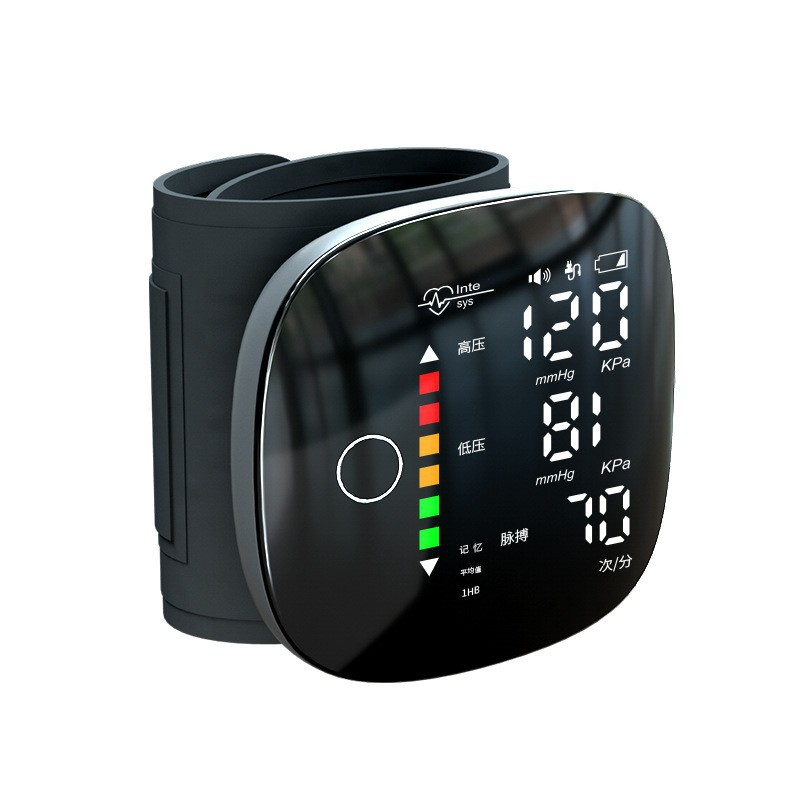 Wrist Blood Pressure Monitor Led Display,Touch Screen Wrist Blood Pressure Cuff 99x2 Reading Memory Wrist Bp Monitor with Carrying Case,Health Monitoring Adjustable | FREE SHIPPING