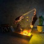Handmade Epoxy Resin Night Light, Fantasy Table Lamp, LOTR Inspired Gift | 50% OFF, FREE SHIPPING