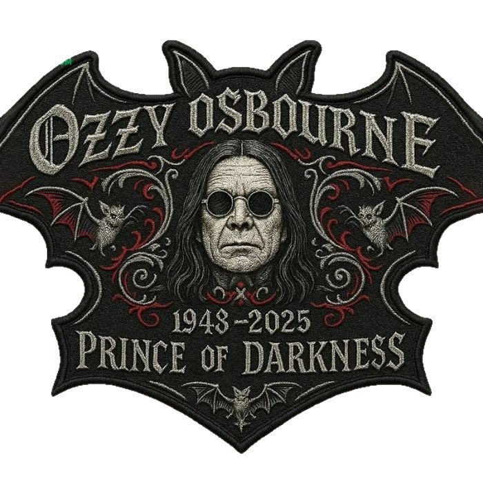 🕶️ Ozzy Osbourne Memorial Pin – Limited Edition Tribute Badge | 56%OFF, FREE SHIPPING