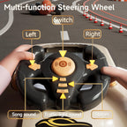 Interactive Car Adventure Steering Wheel Toy for Kids | 50% OFF, $60 Savings, Free Shipping - TODAY ONLY!