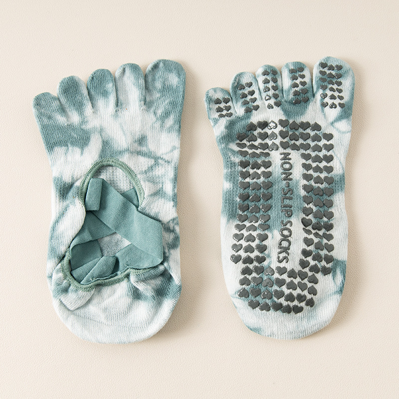 【Tie-Dye Art × Foot Aesthetics】Tie-Dye Five-Toe Yoga Socks | FREE SHIPPING