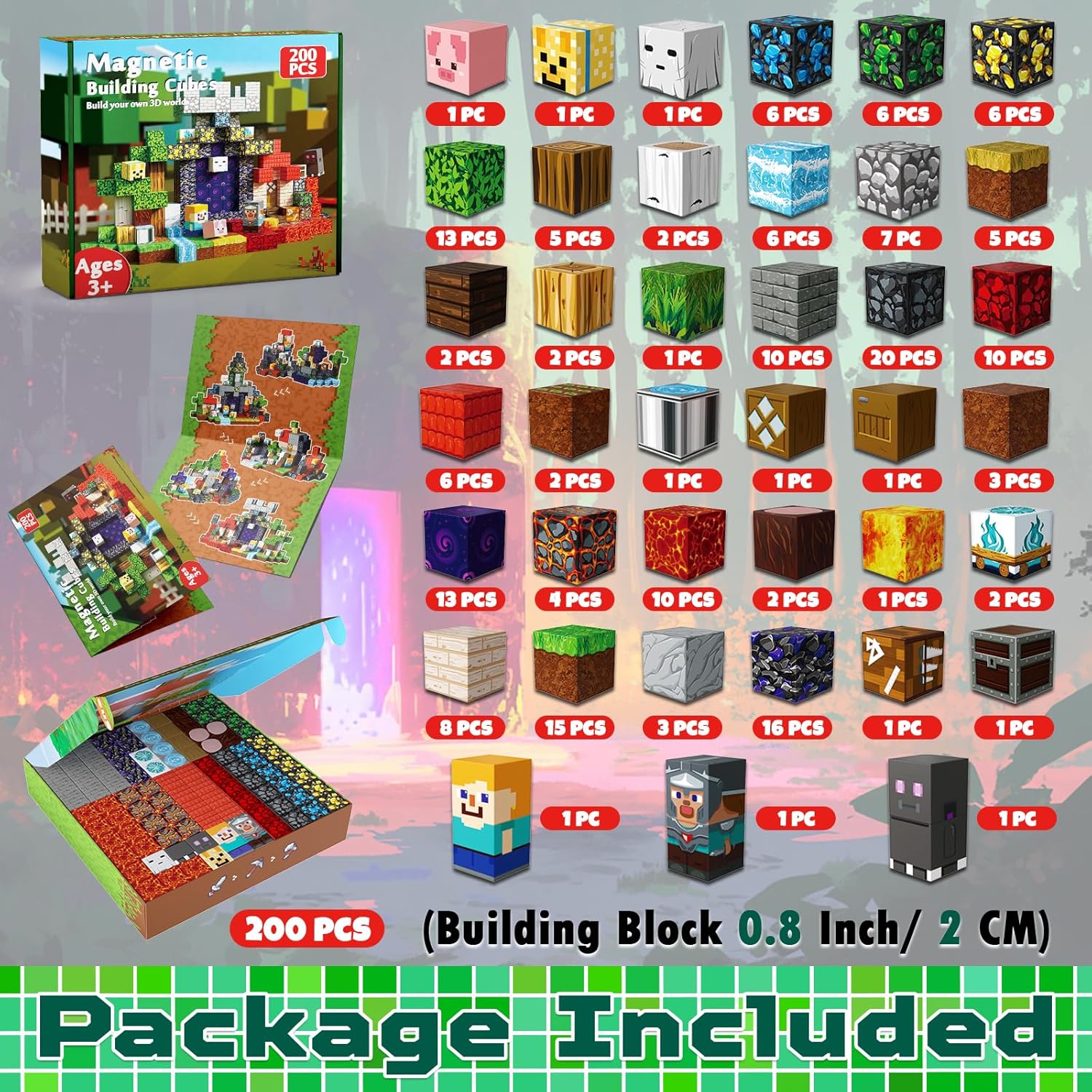 200‑Piece Magnetic Building Cube Set – STEM Creativity in Every Block | 40% OFF, $40 Savings, Free Shipping – TODAY ONLY!