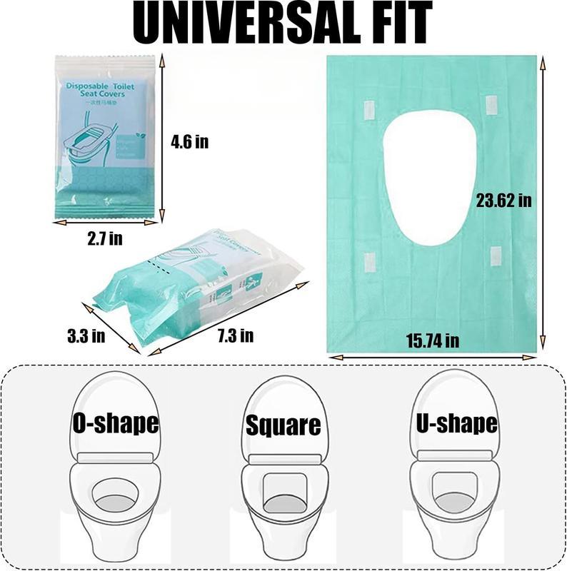Ten Pieces Per Pack Toilet Seat Covers Disposable | FREE SHIPPING