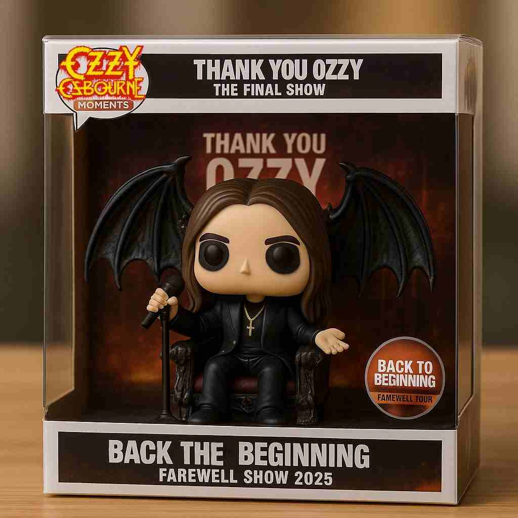 🖤 Ozzy Osbourne – The Final Bow: 1948–2025 POP! Moment | 60% OFF, FREE SHIPPING