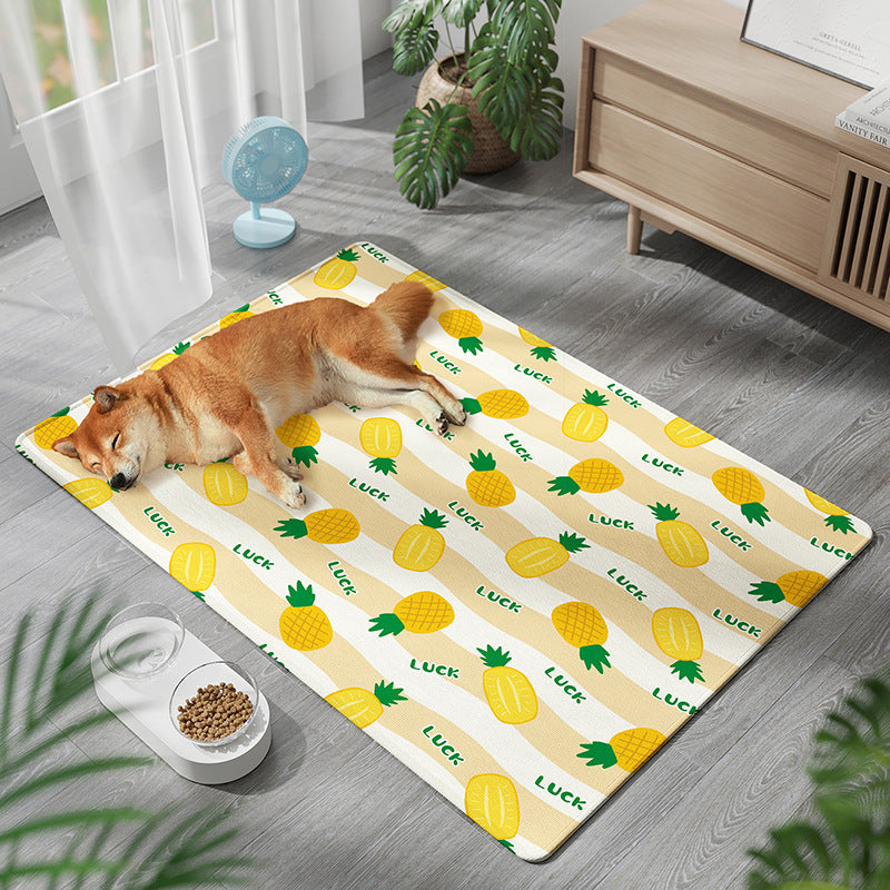 Pet Cooling Mat – Gel Ice Pad with Waterproof & Scratch-Resistant Cover