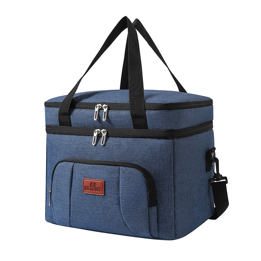 25L Insulated Lunch Cooler Bag with Shoulder Strap - Reusable Leak-Proof Tote for Camping & Travel | 40% OFF, FREE SHIPPING