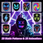 🔥 LED Gesture-Control Mask – Be the Star of Every Party | 50% OFF, $50 Savings, Free Shipping, TODAY ONLY