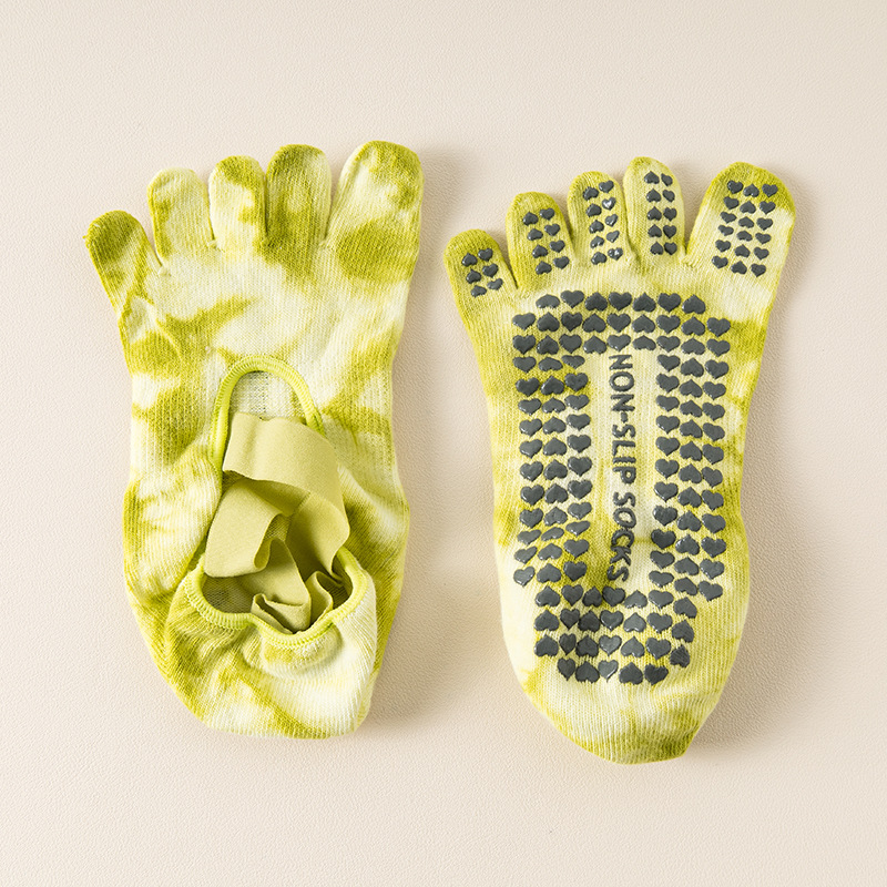 【Tie-Dye Art × Foot Aesthetics】Tie-Dye Five-Toe Yoga Socks | FREE SHIPPING