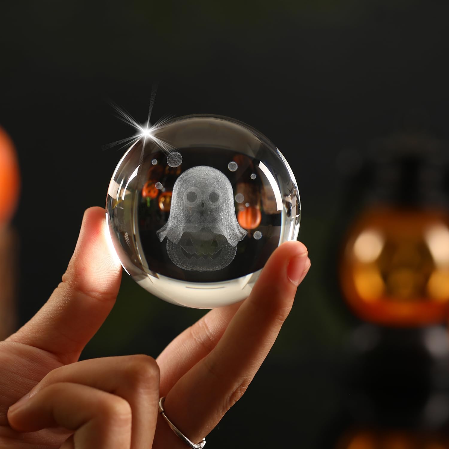 👻 Halloween Ghost Crystal Night Light – Spooky & Cute Decor | 50% OFF, FREE SHIPPING, BUY MORE SAVE MORE