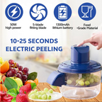 Electric Grape Peeling Machine, Automatic Small Fruit Garlic Peeler Machine Cherry Tomato Garlics Peeler Skin Remover Tool | FREE SHIPPING