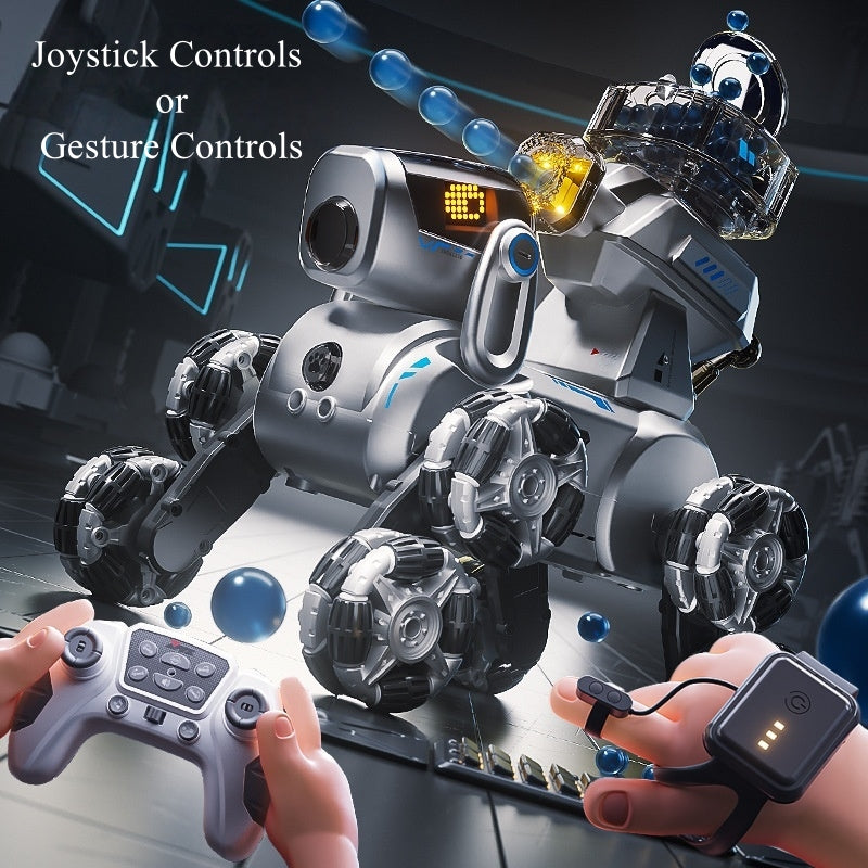 Gesture Sensor Launched Water Bomb Electric Dog RC Toys