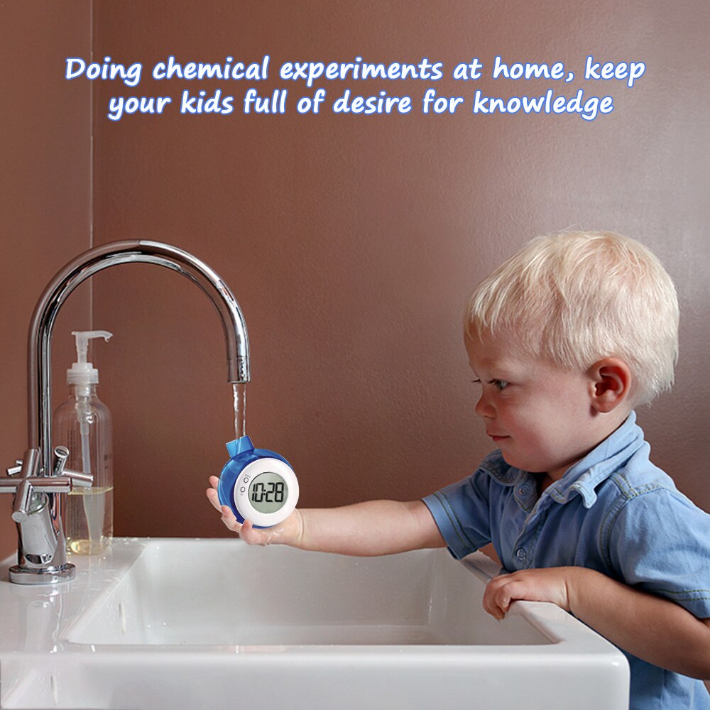Eco-Friendly Water-Powered Clock – No Batteries, Just H₂O!