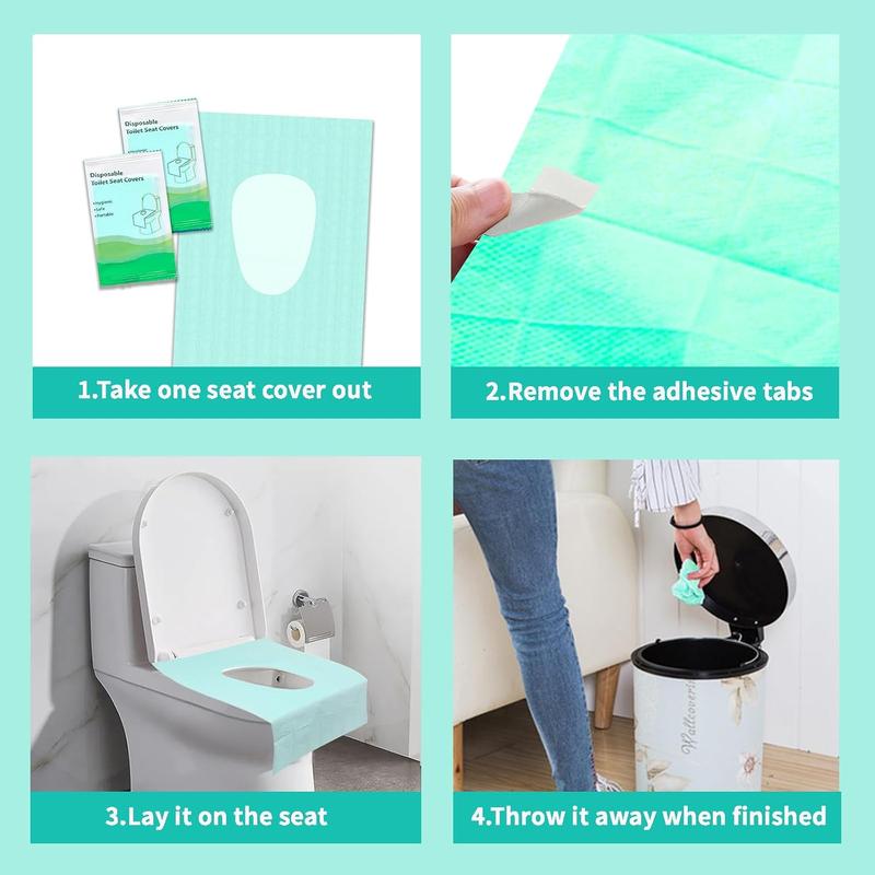 Ten Pieces Per Pack Toilet Seat Covers Disposable | FREE SHIPPING