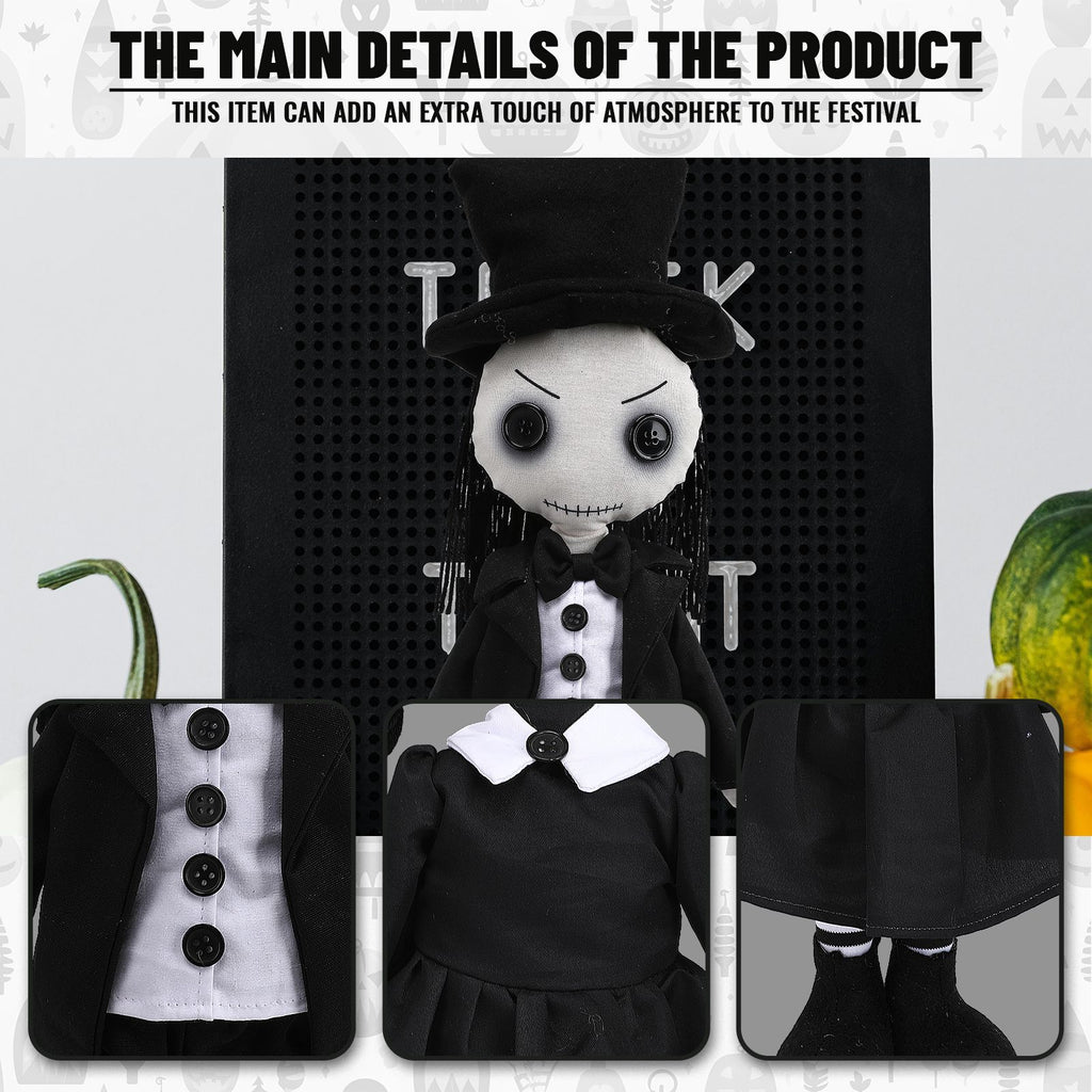 🪡 Handmade Halloween Rag Doll Decoration | 57% OFF, FREE SHIPPING