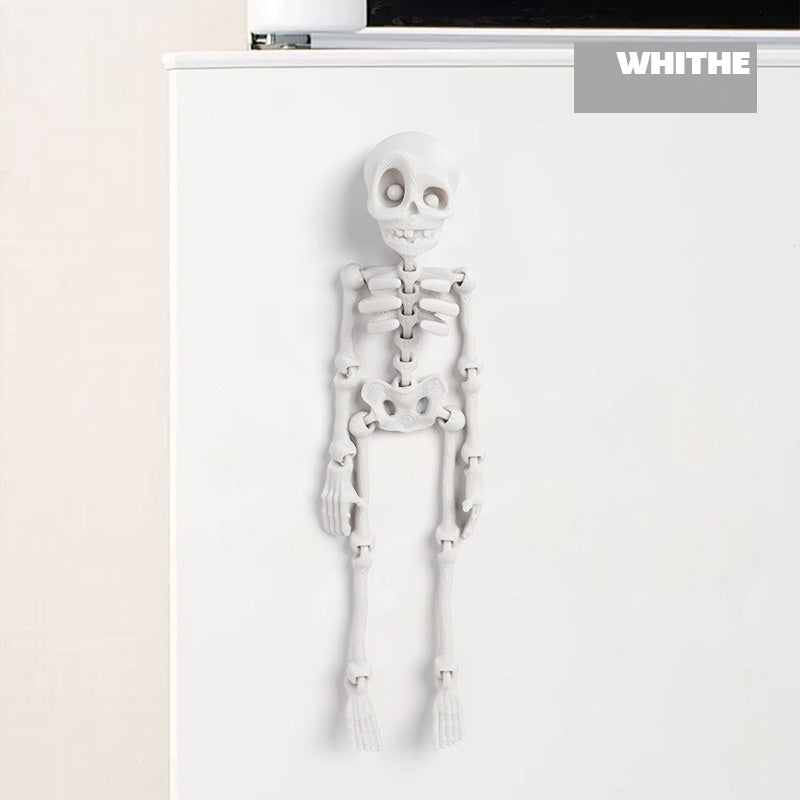 🎃 Skeleton Fridge Magnets – Poseable Halloween Decoration | 50% OFF, FREE SHIPPING