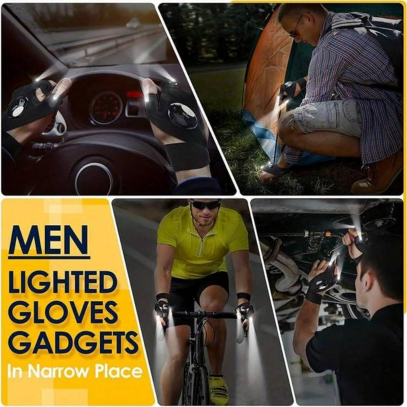 LED LIGHTED GLOVES GADGETS | FREE SHIPPING