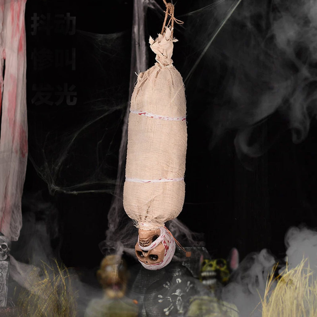 🧟 Electric Hanging Sound-Activated Mummy | 40% OFF, FREE SHIPPING